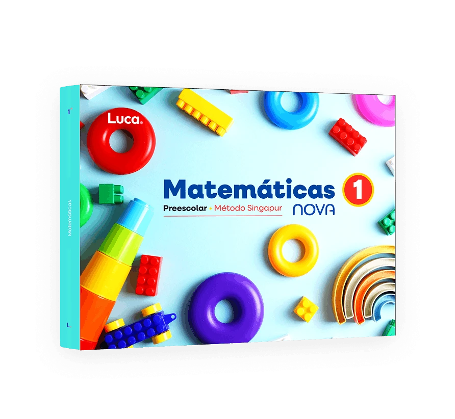 Libro de inglés — programa Preescolar Luca