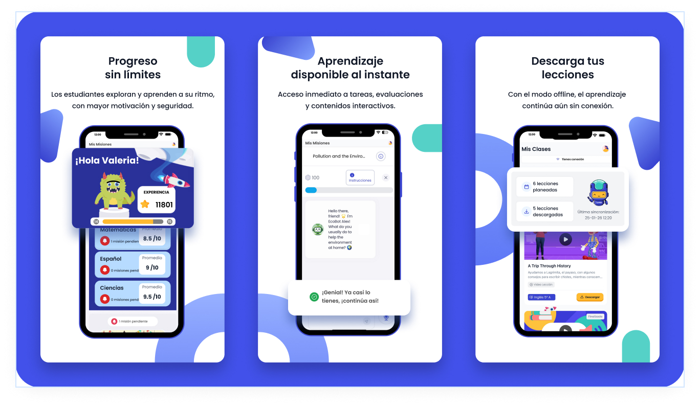 App Luca en dispositivos móviles
