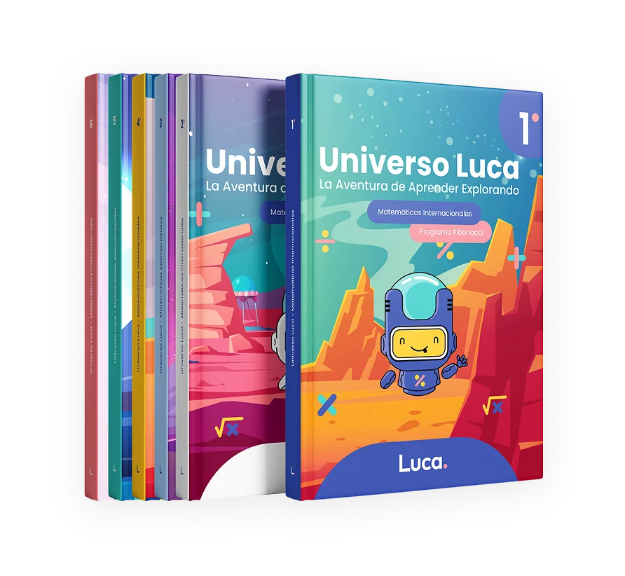 Libro de matemáticas Universo Luca